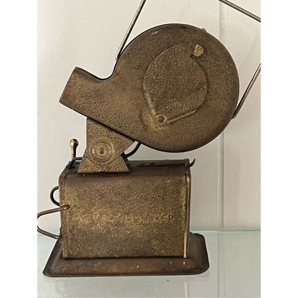 Vintage Brass Tool & Engineering Battery Operated A Rowley Miracle Fire Maker Bl - Picture 3 of 10